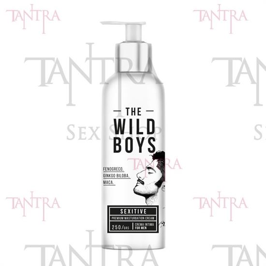 Lubricante masculino premium para masturbacion The Wild Boys 250Grs.